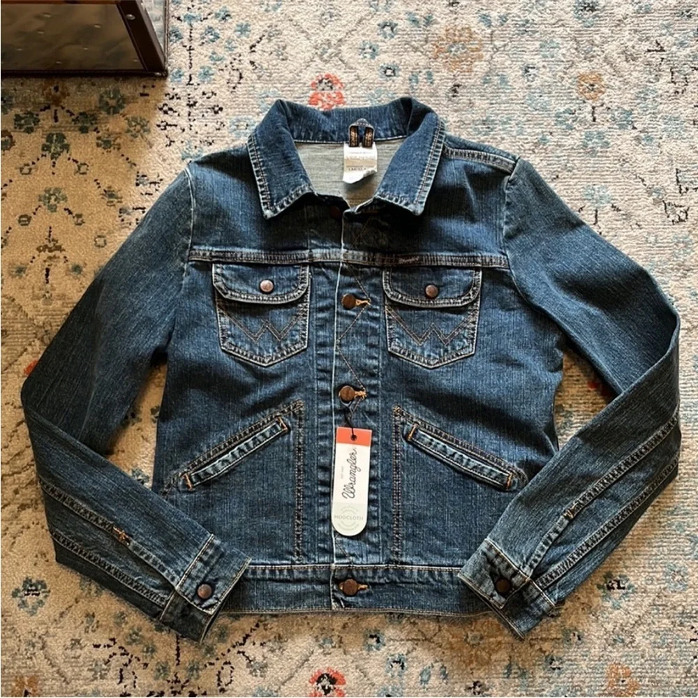 NWT Wrangler x Modcloth Dependable Denim Jacket - Picture 5 of 16